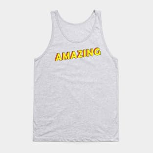 Illustration Typography Tank Top